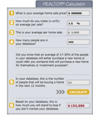 Exclusive REALTOR Calculator